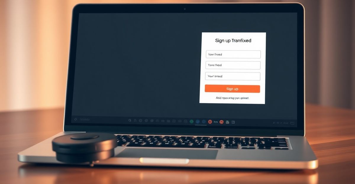 Création d'un compte Transfixed : les étapes clés